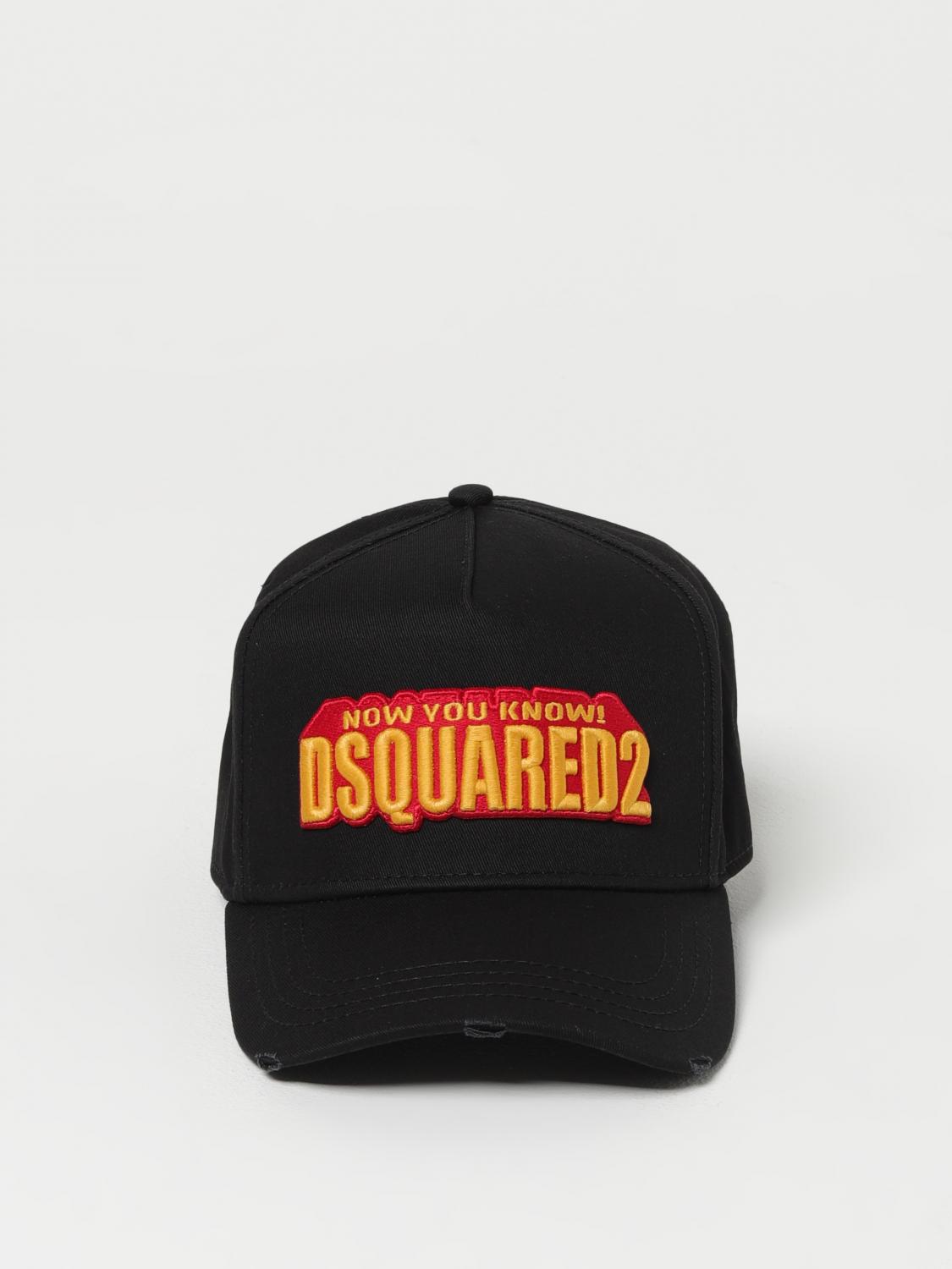 Dsquared2 Hat Men Black