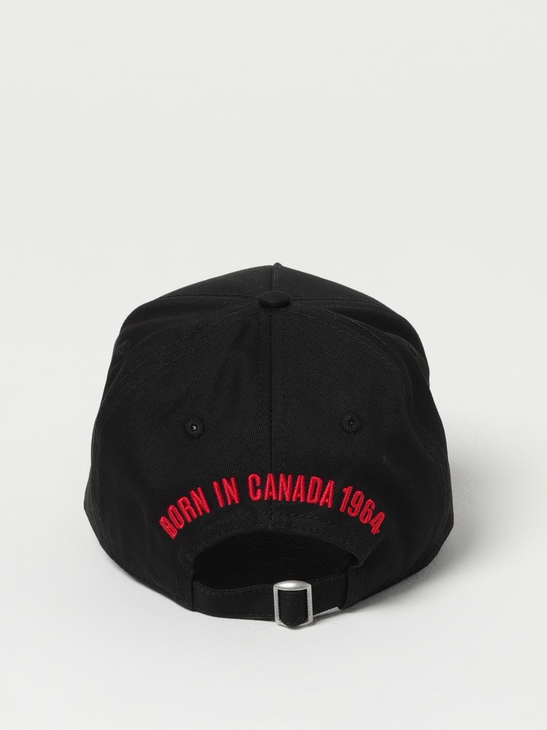 Dsquared2 Hat Men Black