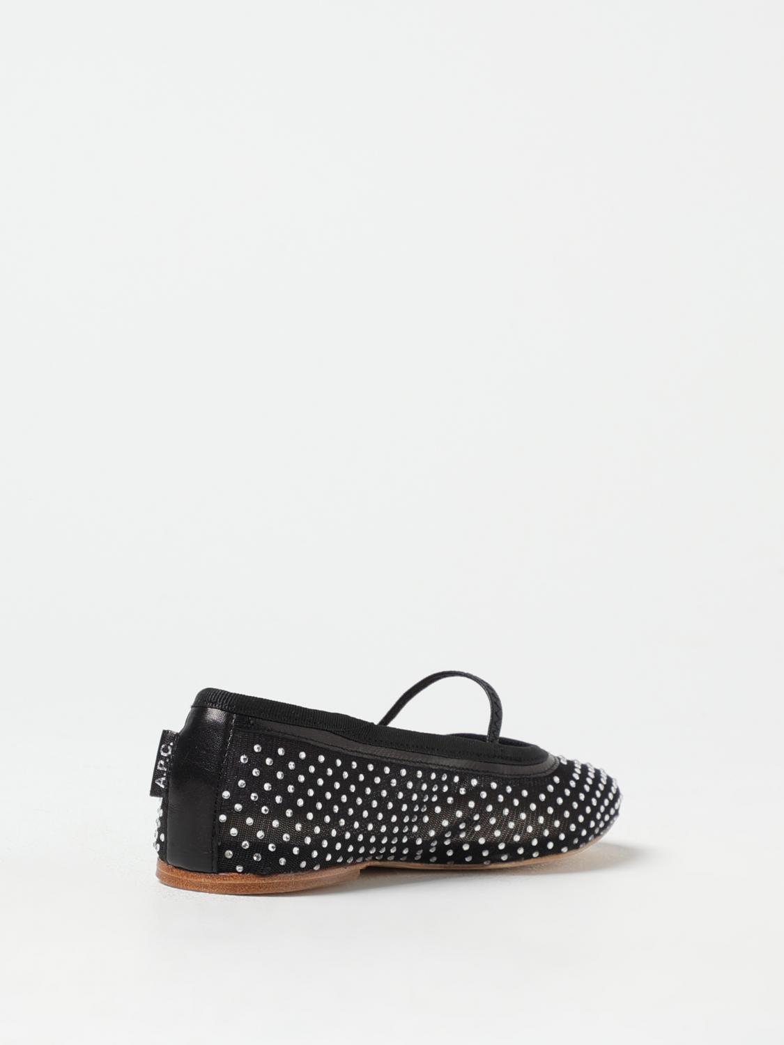 A.P.C. Ballet Flats Woman Black