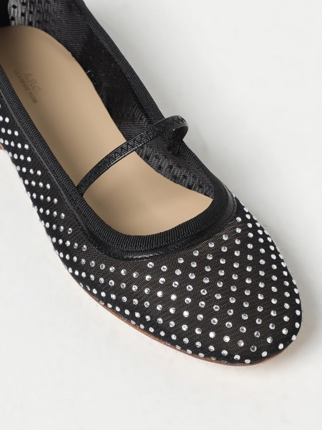 A.P.C. Ballet Flats Woman Black