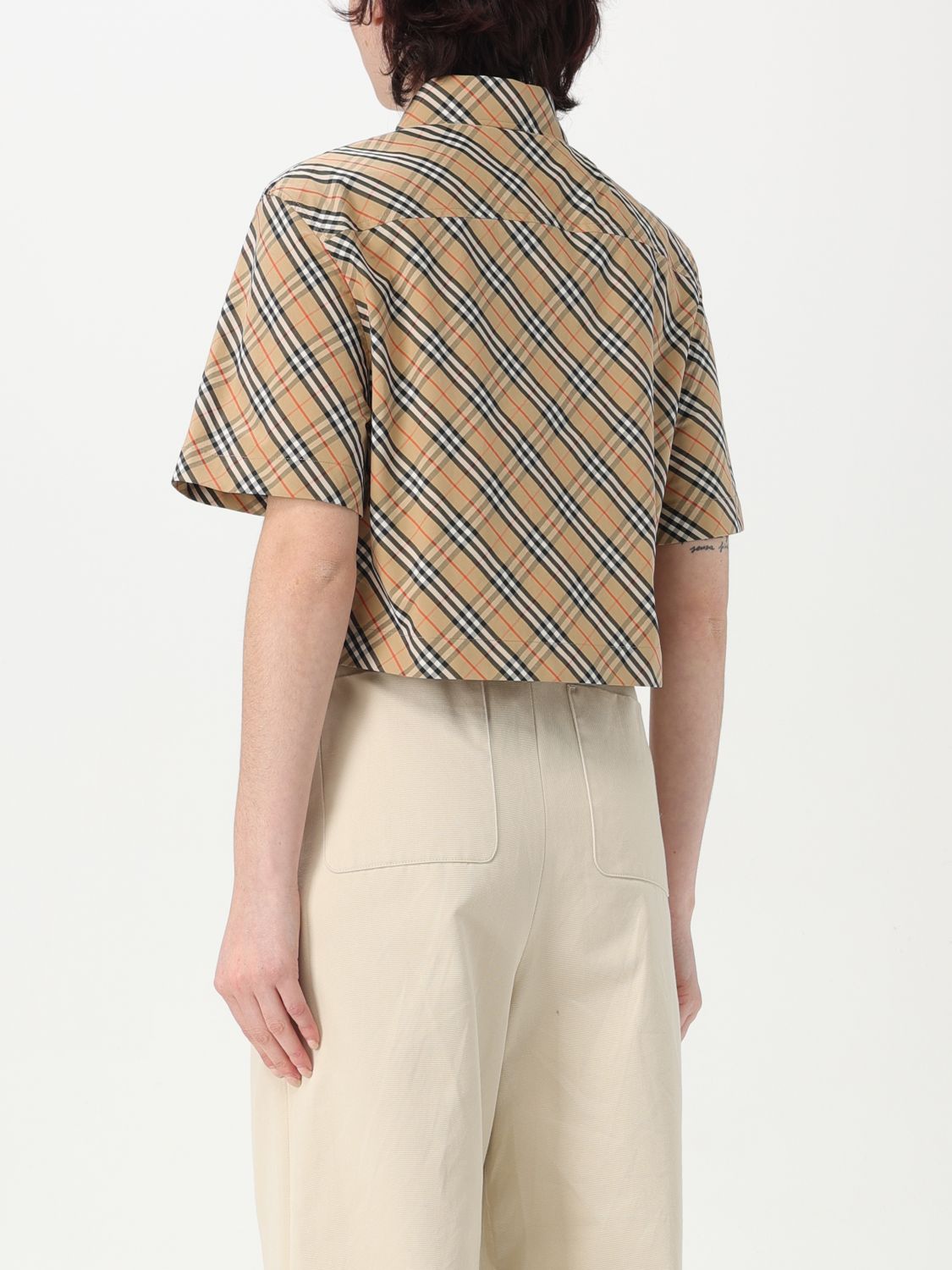 Burberry Shirt Woman Nude