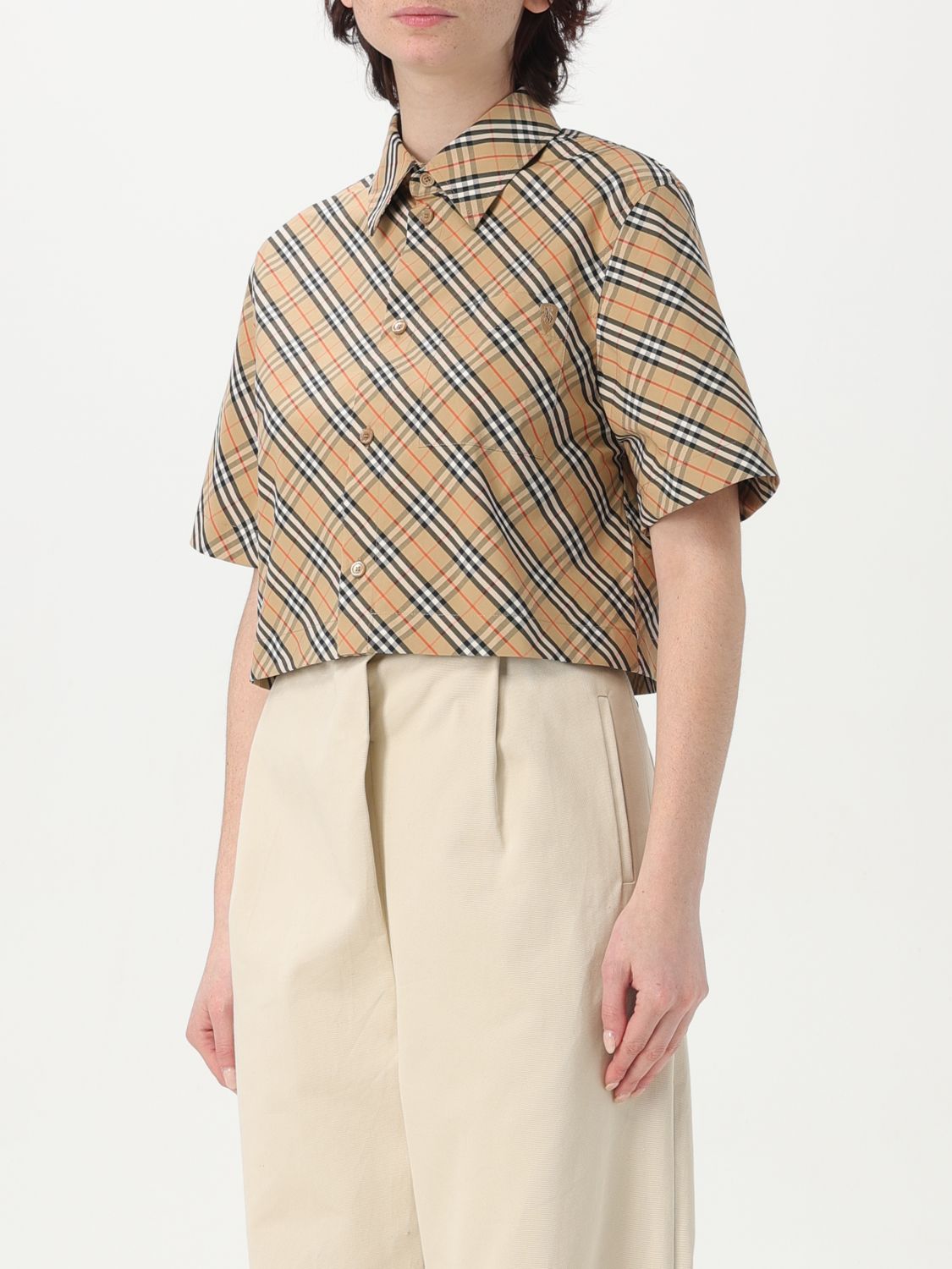 Burberry Shirt Woman Nude