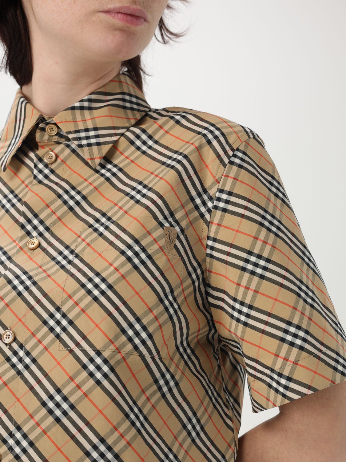 Burberry Shirt Woman Nude