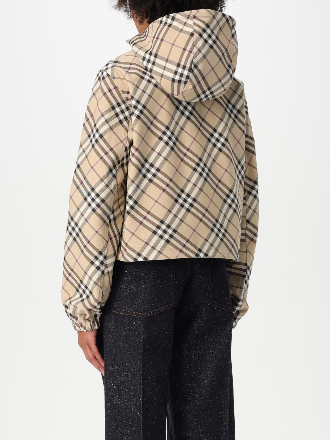 Burberry Jacket Woman Nude