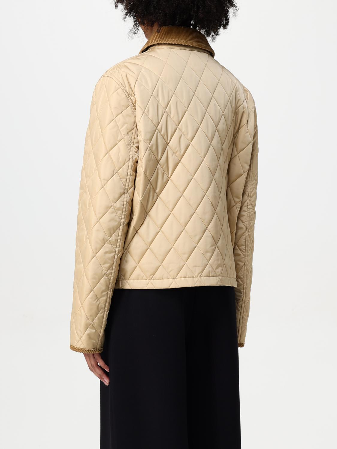 Burberry Jacket Woman Nude