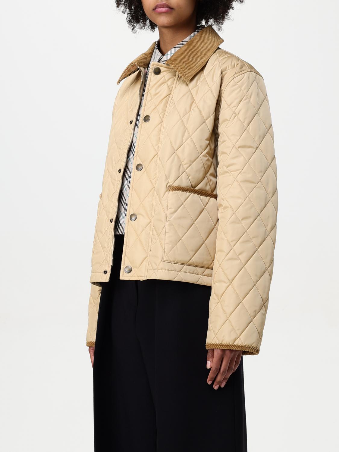 Burberry Jacket Woman Nude
