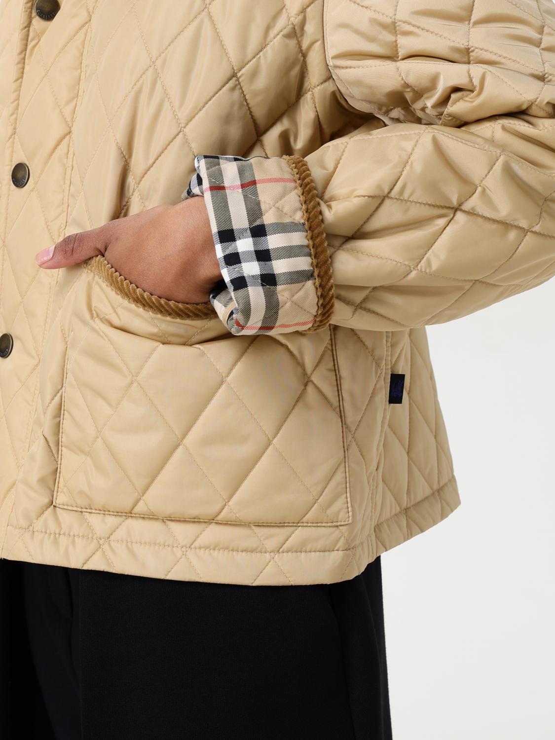 Burberry Jacket Woman Nude