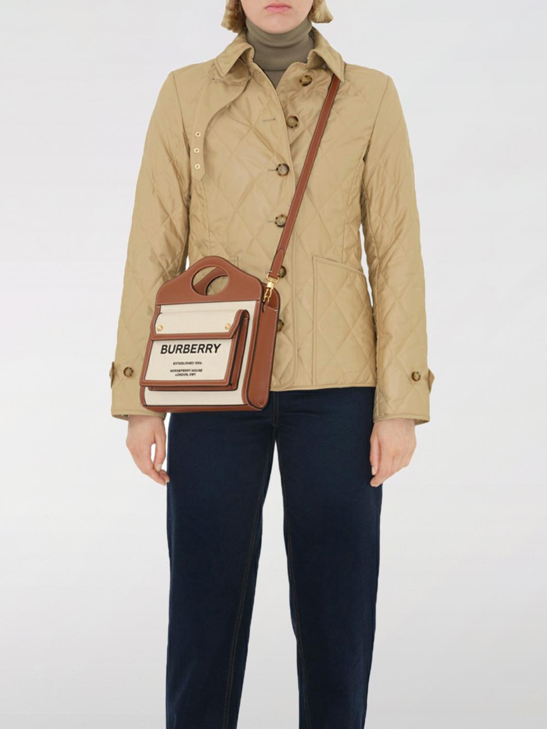 Burberry Handbag Woman Brown