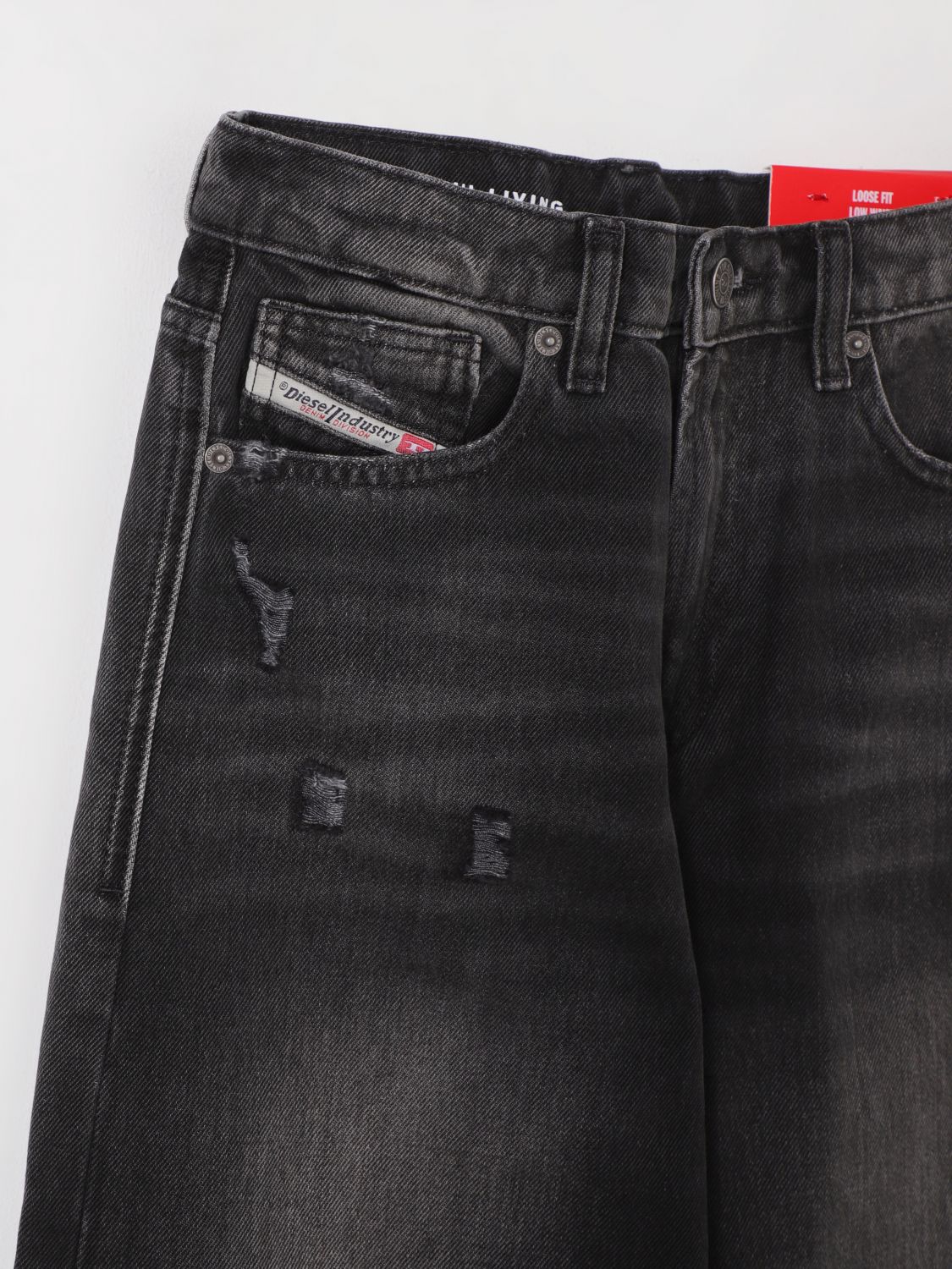 Diesel Jeans Kids Black