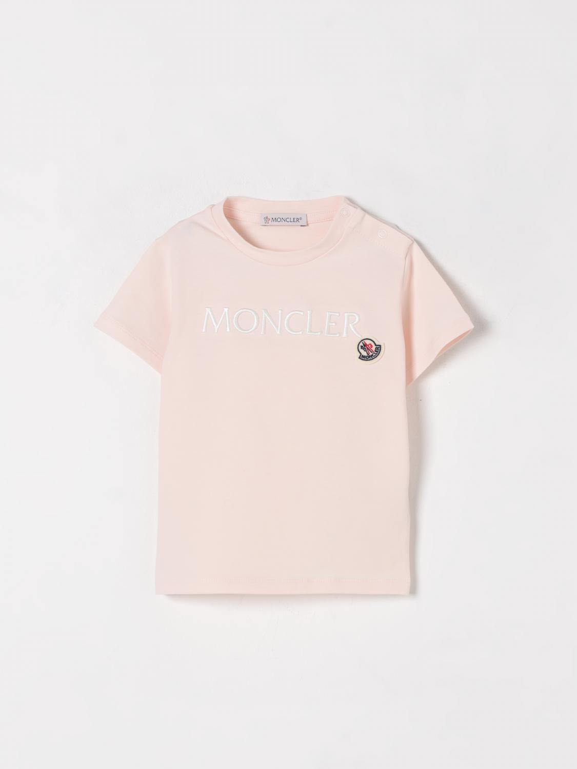 Moncler T Shirt Kids Pink