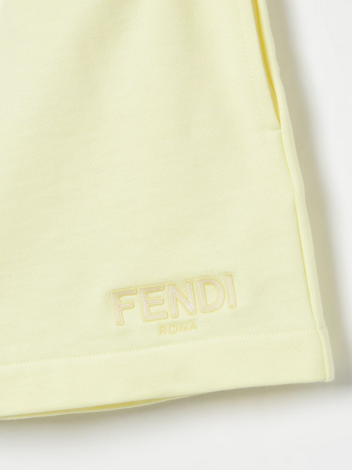 Fendi Short Kids Yellow