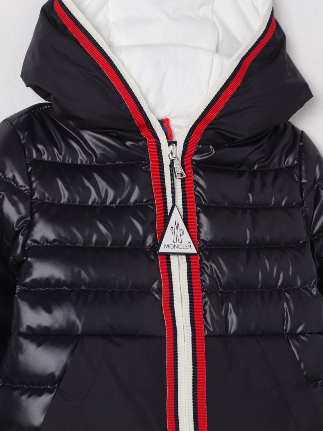 Moncler Coats Kids Navy