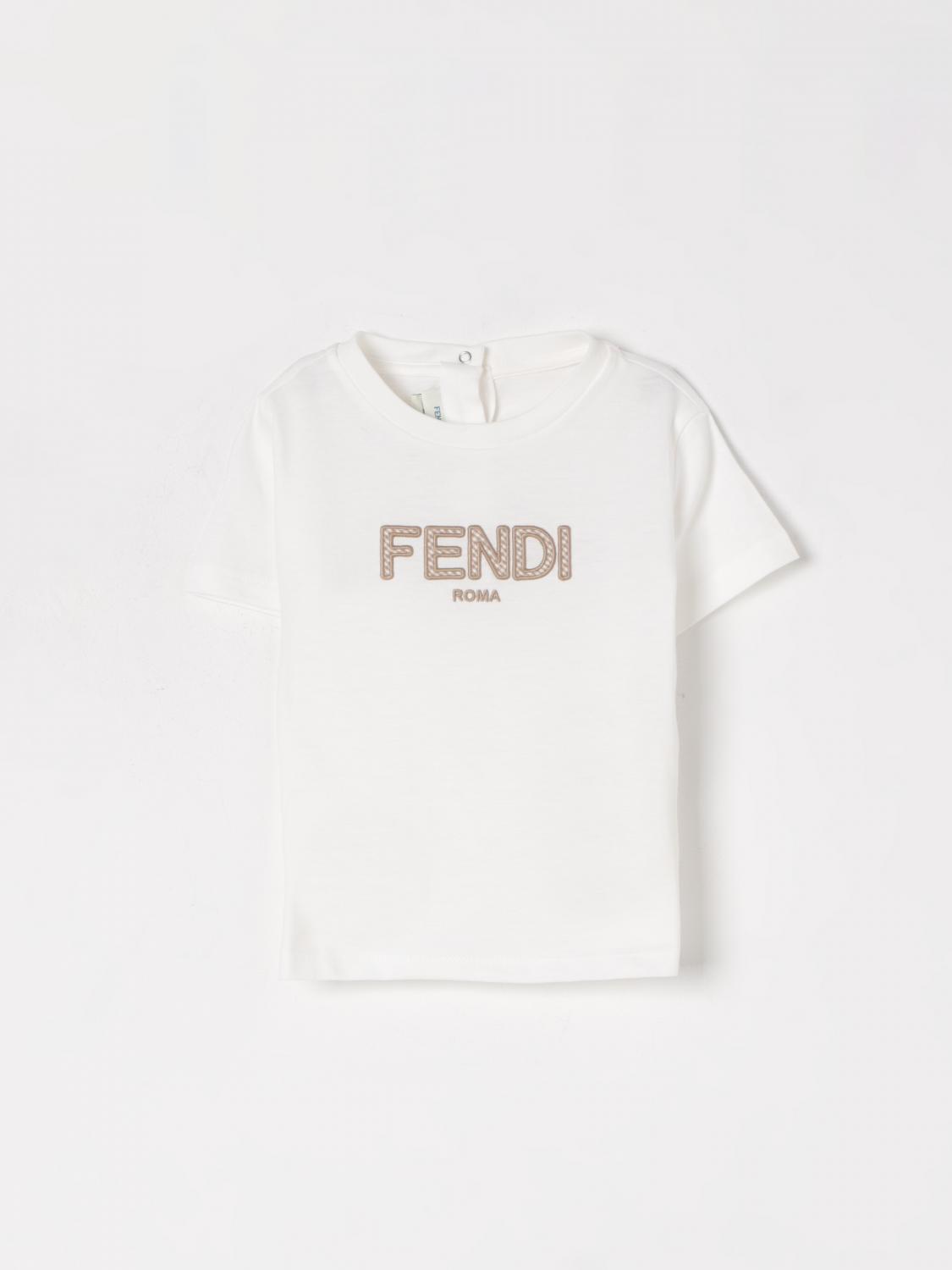 Fendi T Shirt Kids Violet