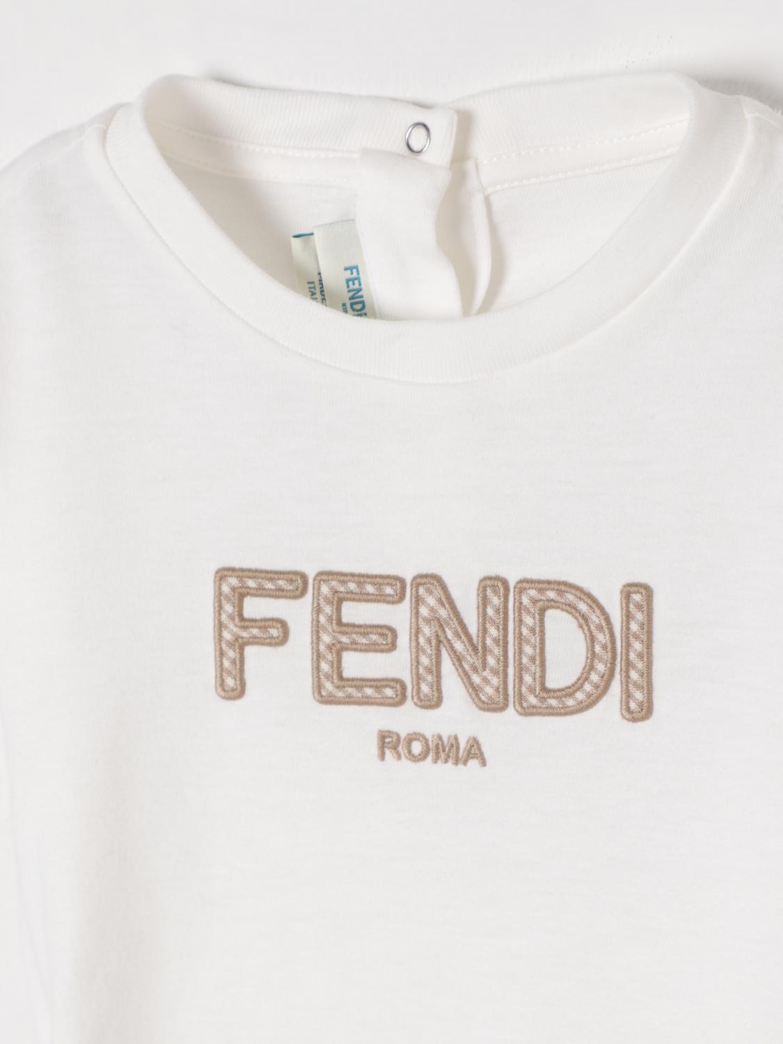 Fendi T Shirt Kids Violet