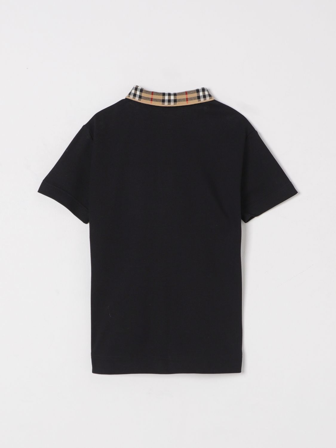 Burberry Polo Shirt Kids Black