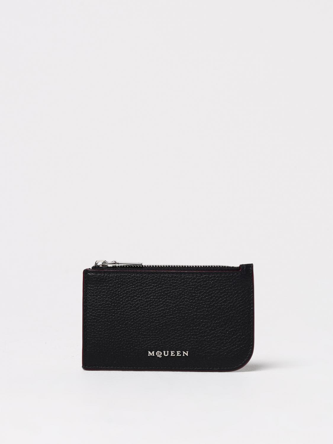 Alexander Mcqueen Wallet Woman Black