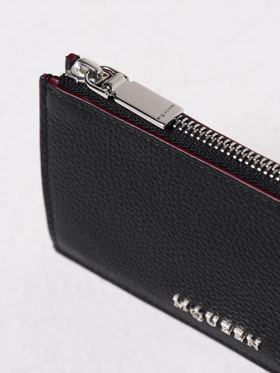 Alexander Mcqueen Wallet Woman Black