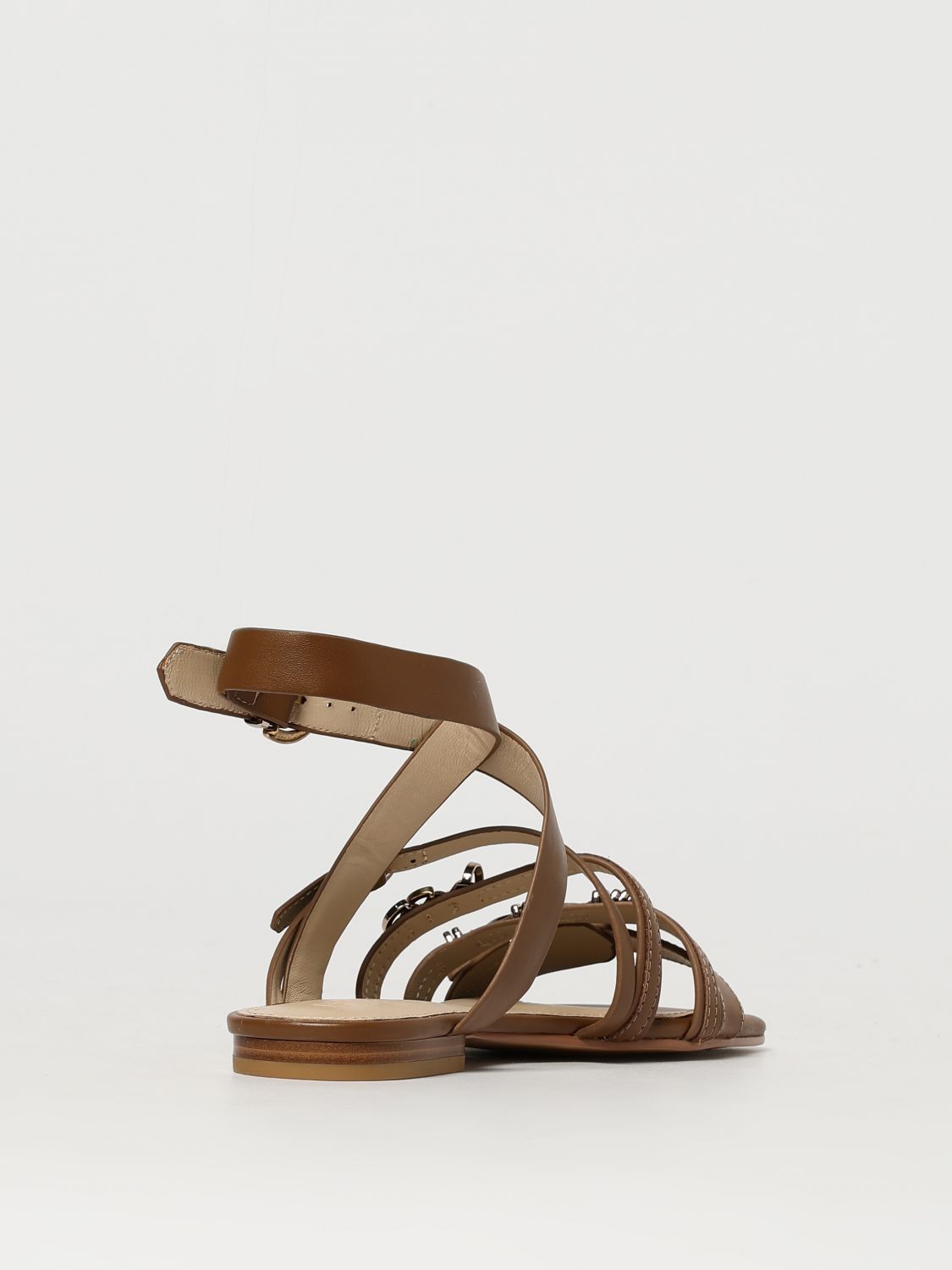 Pinko Flat Sandals Woman Black