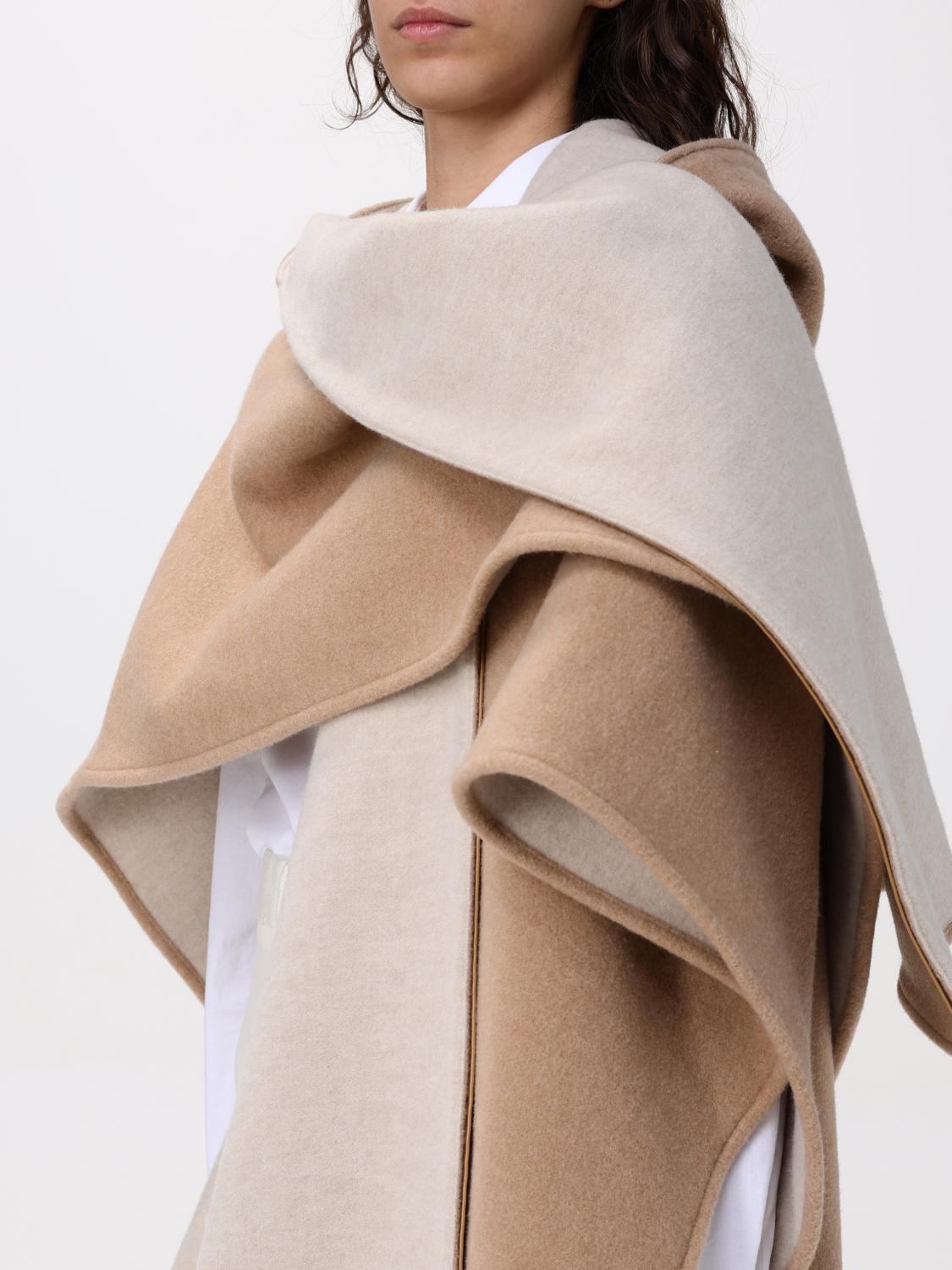 Fendi Coat Woman Beige