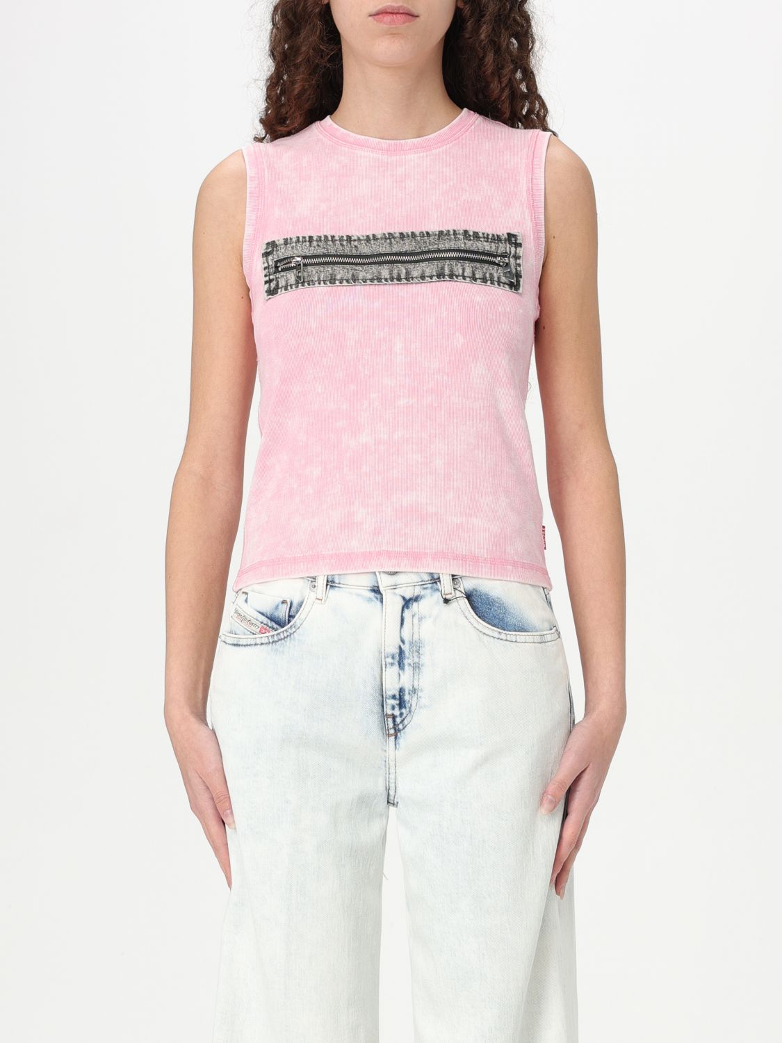 Diesel T Shirt Woman Pink