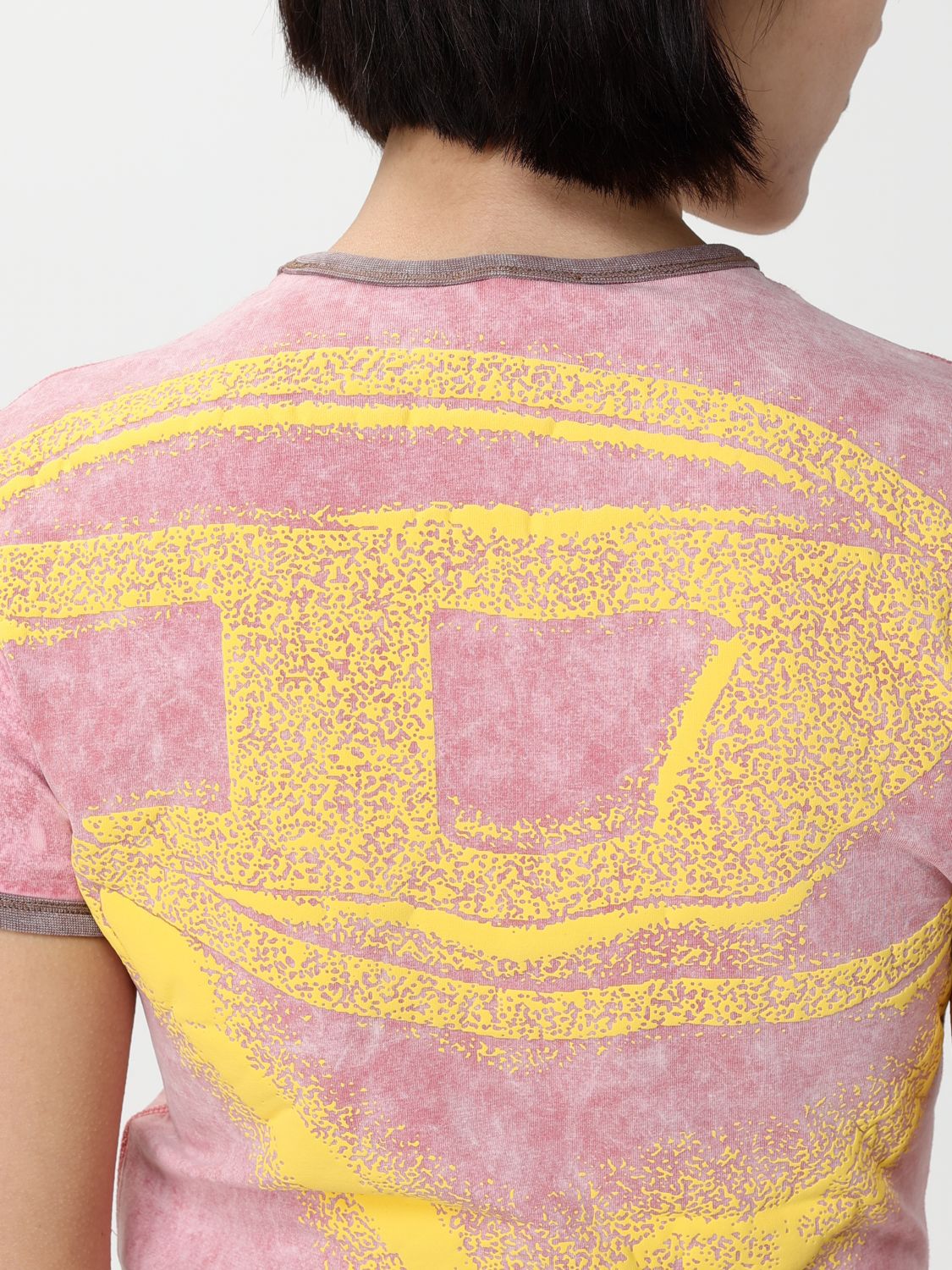 Diesel T Shirt Woman Pink