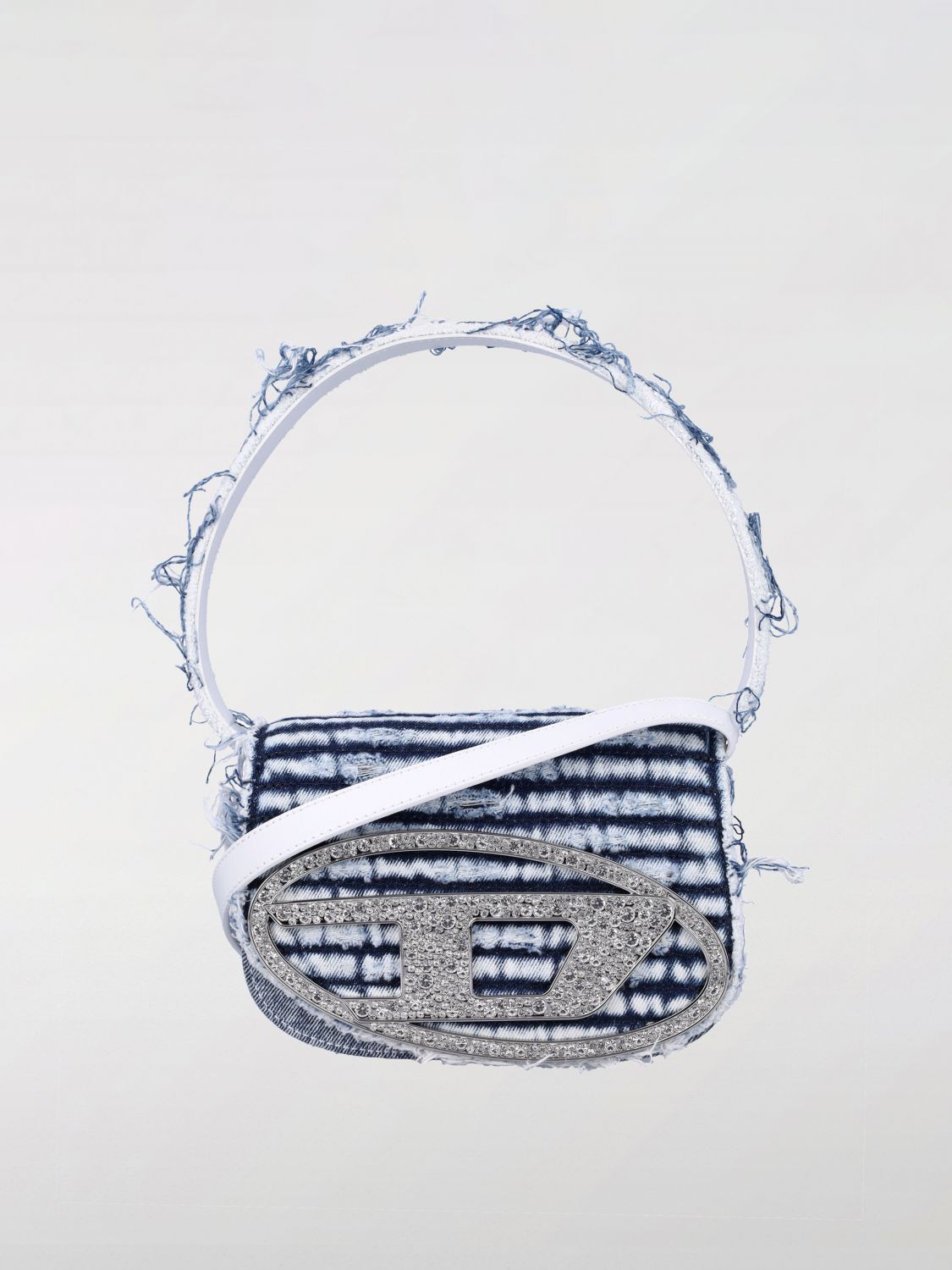 Diesel Shoulder Bag Woman Denim