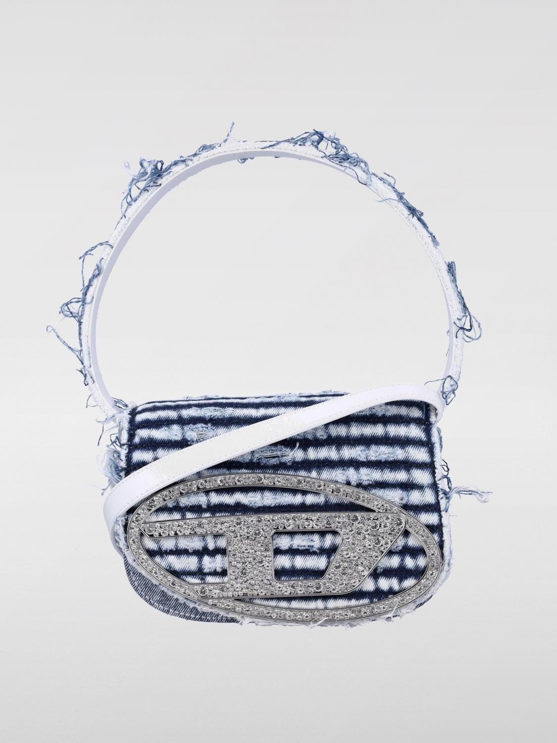 Diesel Shoulder Bag Woman Denim