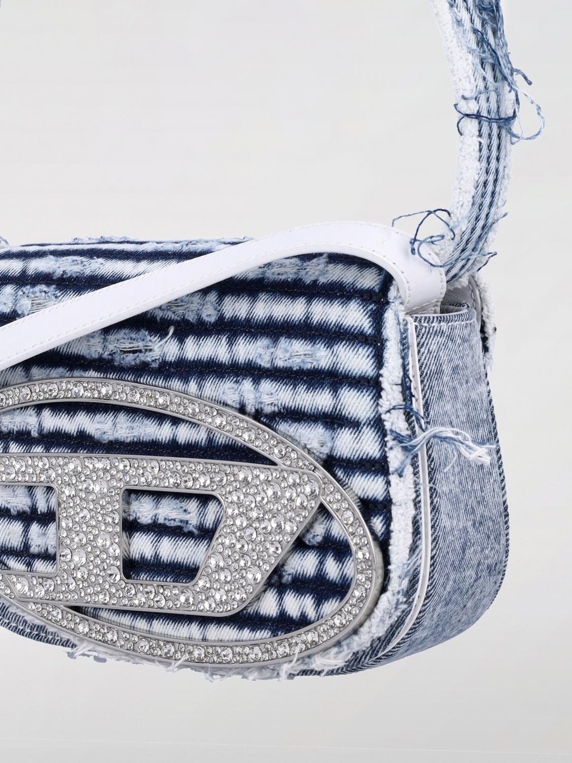 Diesel Shoulder Bag Woman Denim