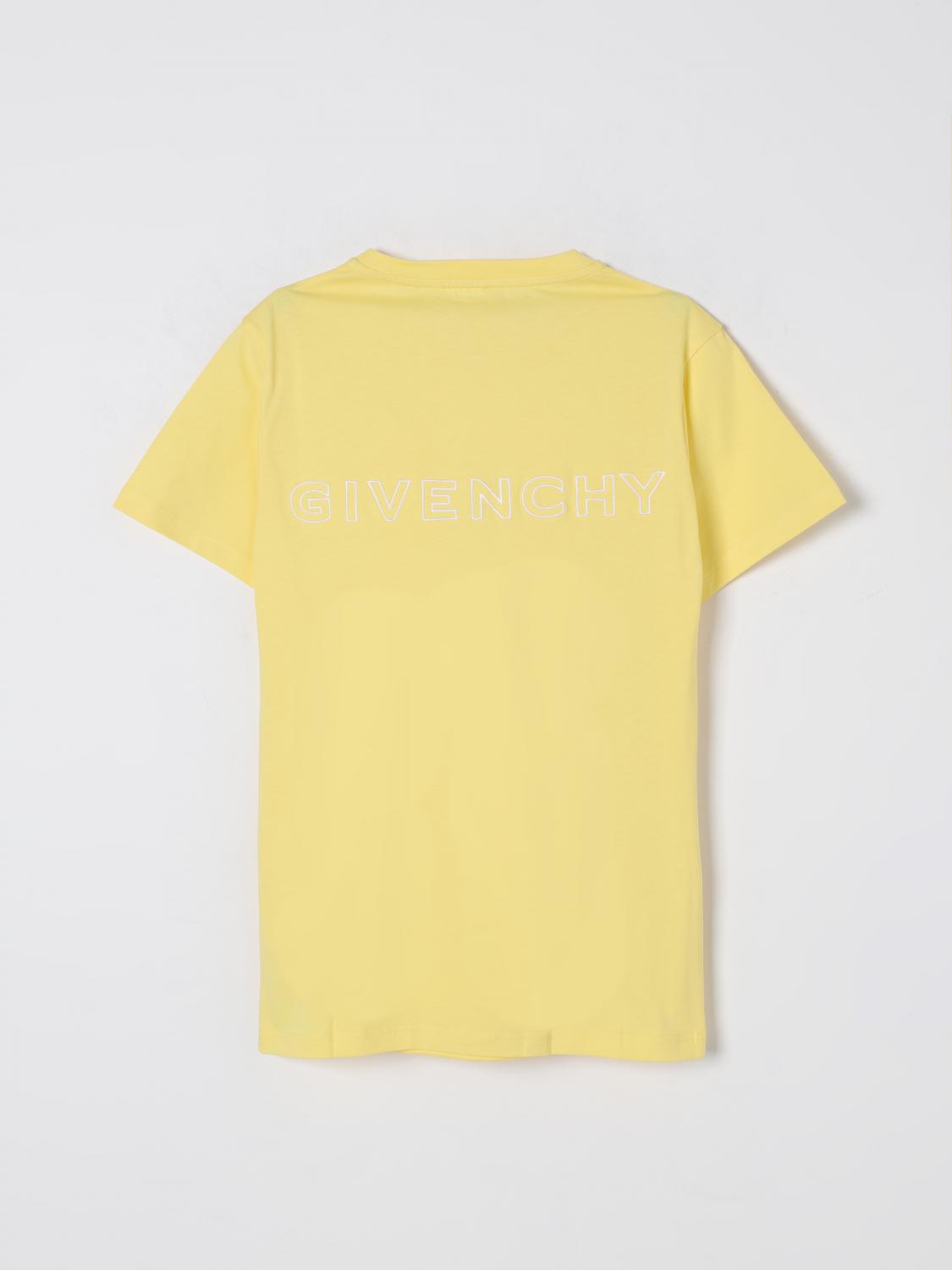 Givenchy T Shirt Kids Yellow