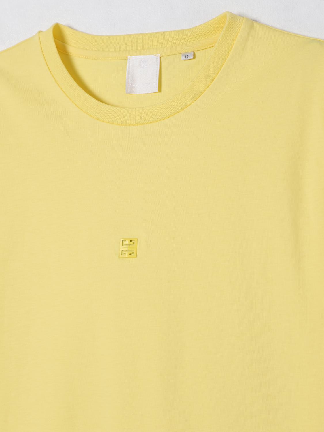 Givenchy T Shirt Kids Yellow