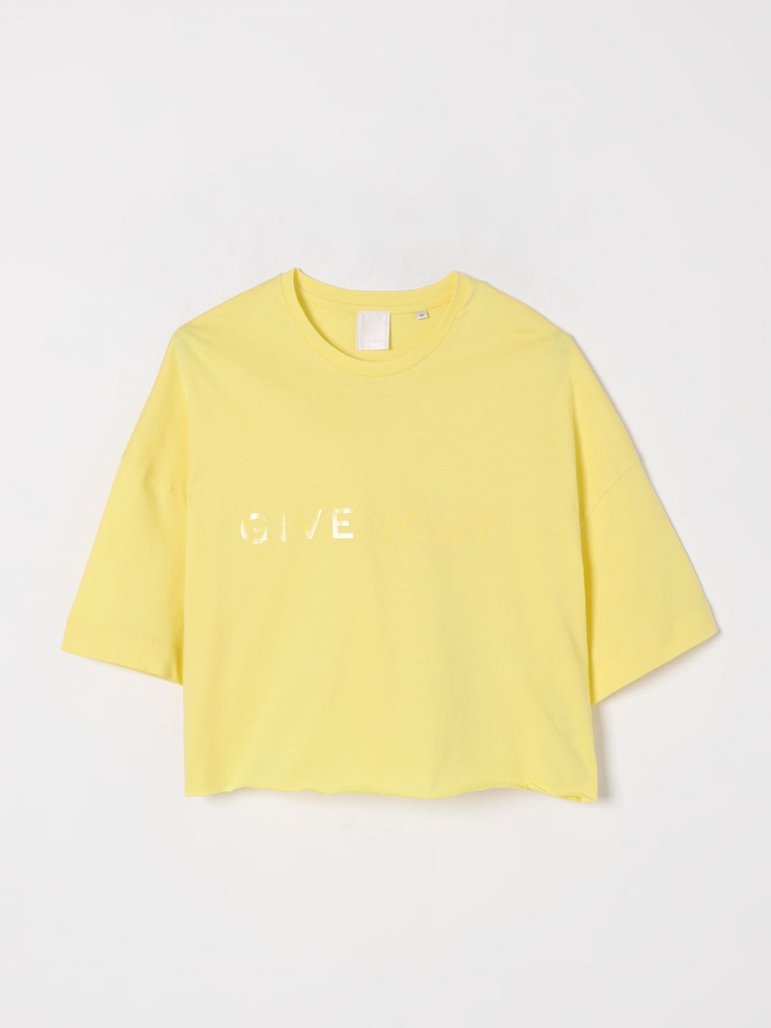 Givenchy T Shirt Kids Yellow