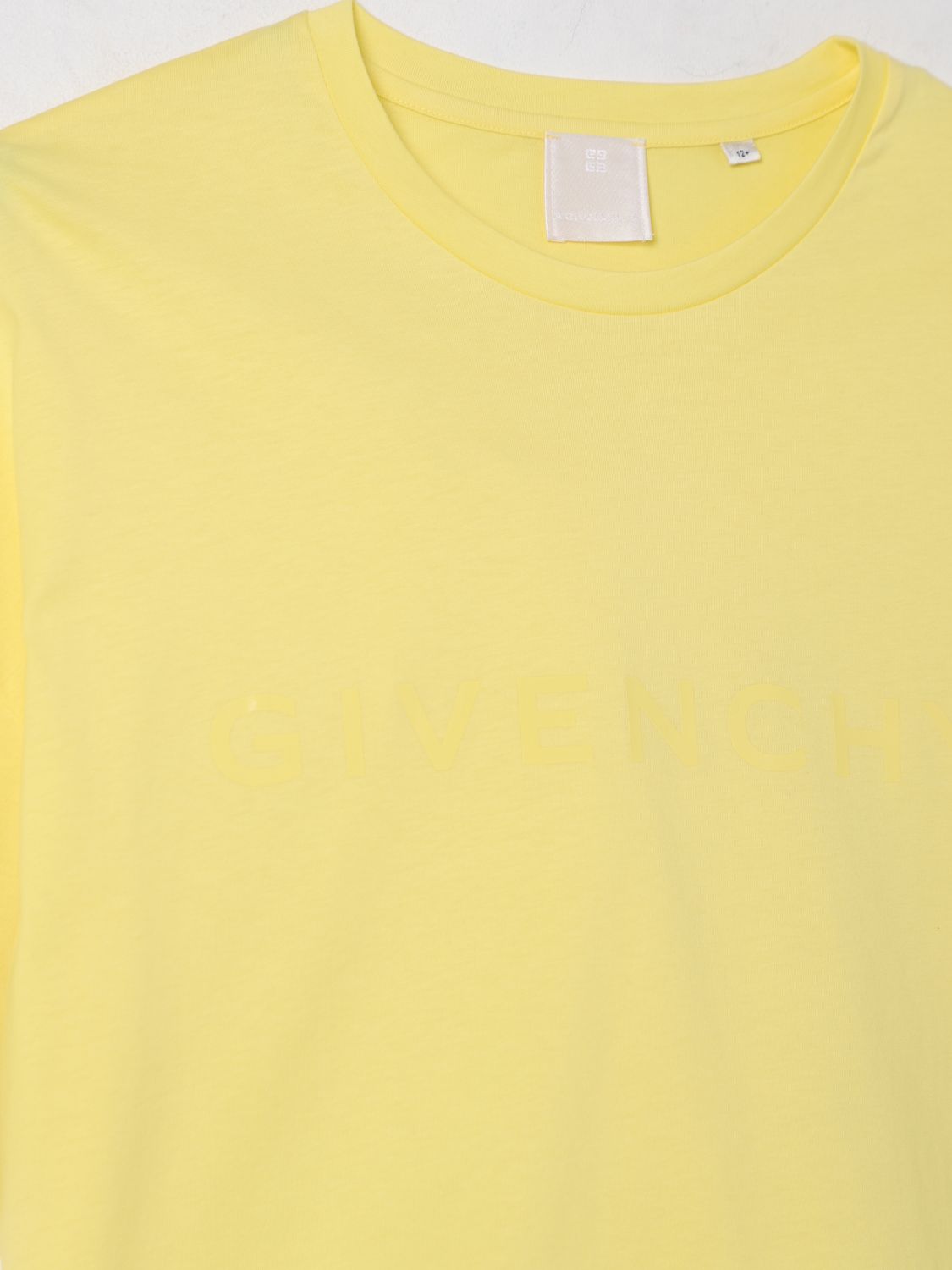 Givenchy T Shirt Kids Yellow