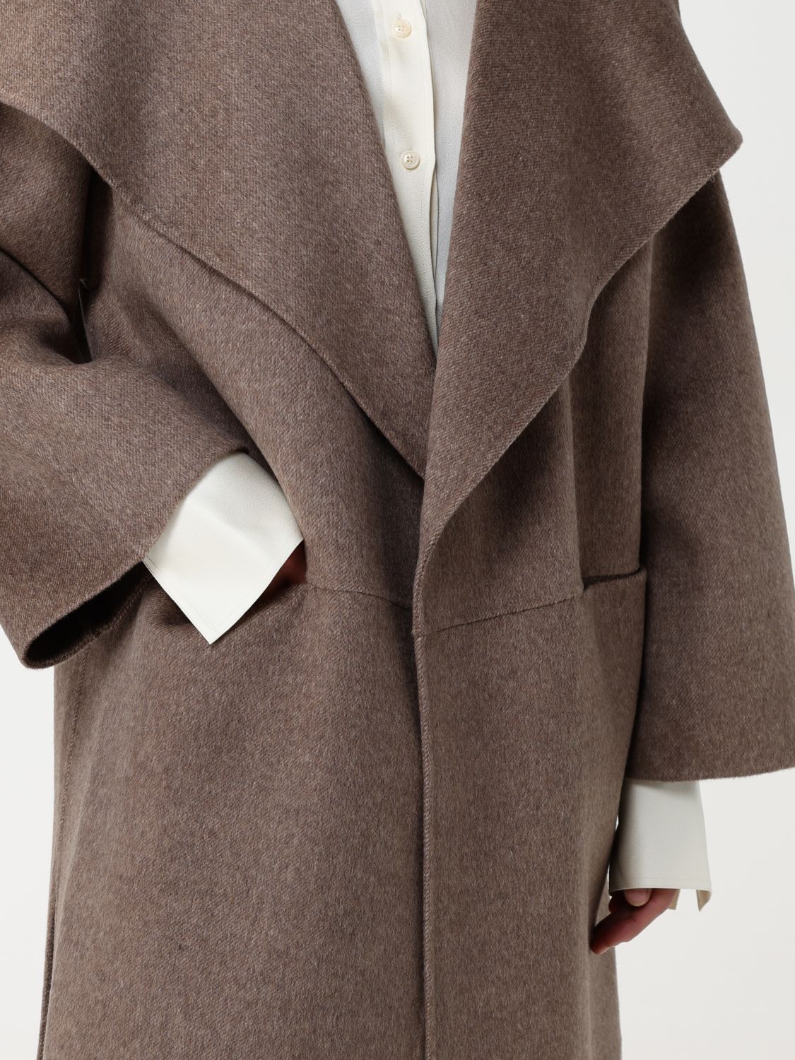 Toteme Coat Woman Brown