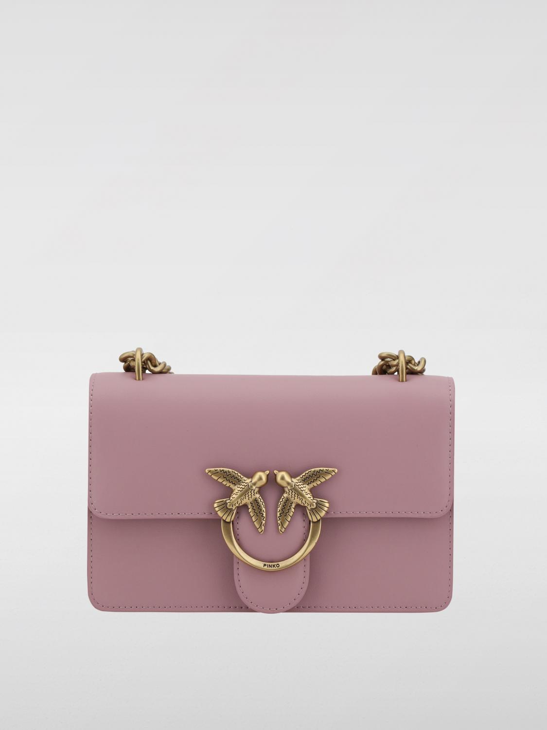 Pinko Mini Bag Woman Beige