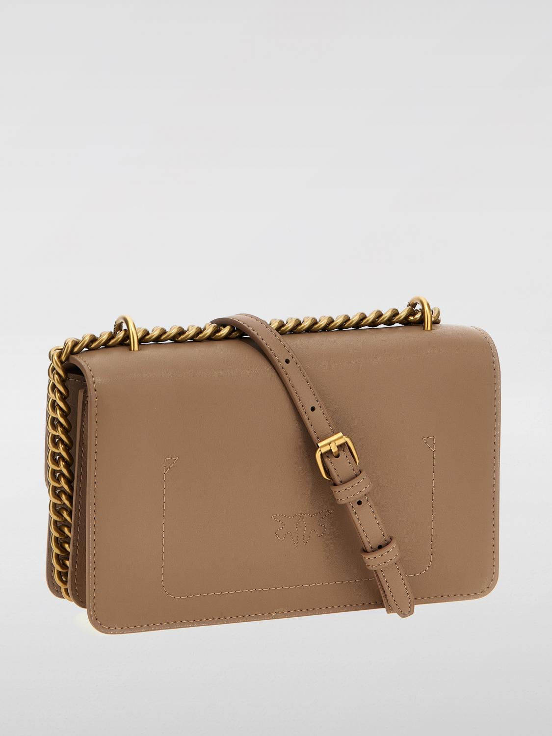 Pinko Mini Bag Woman Beige