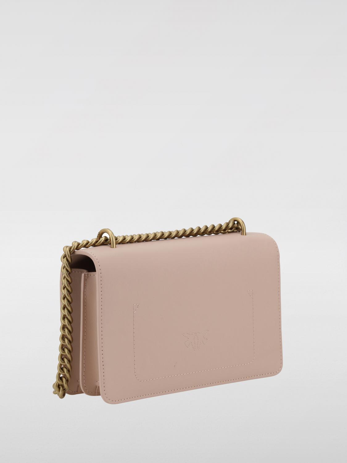 Pinko Mini Bag Woman Beige