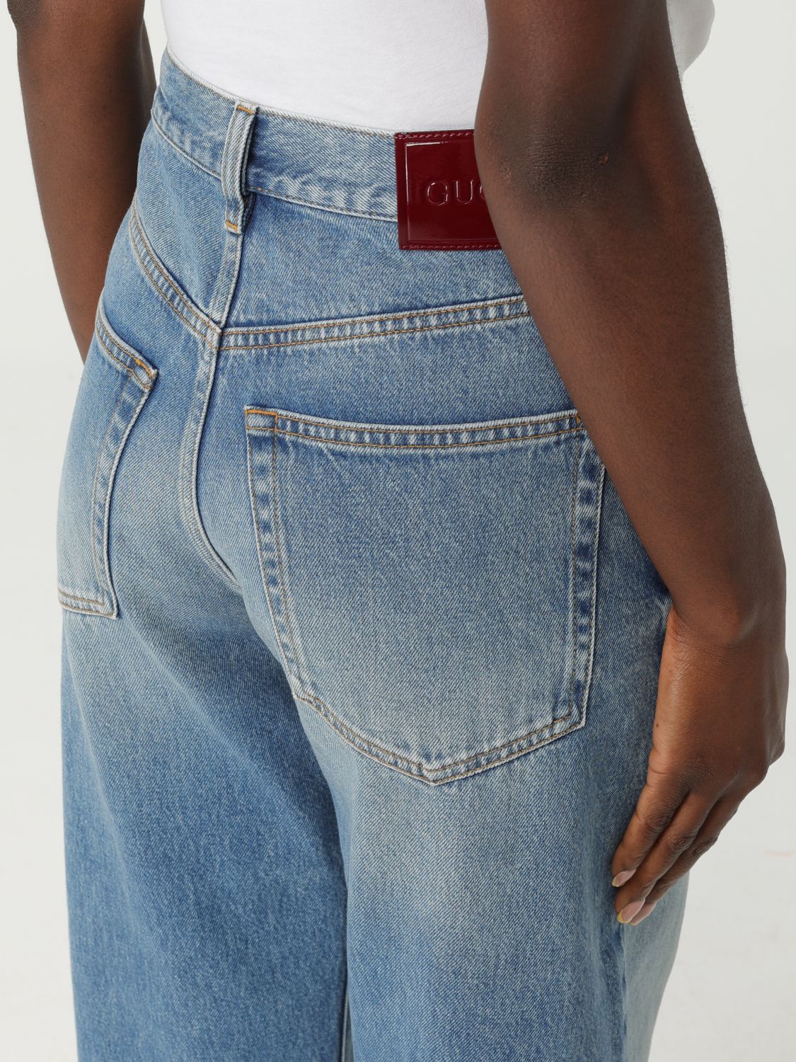 Gucci Jeans Woman Blue