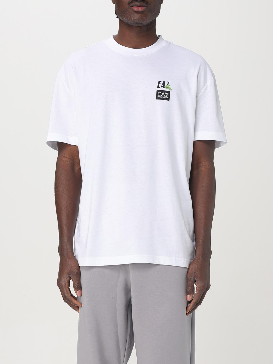 Ea7 T Shirt Men Blue