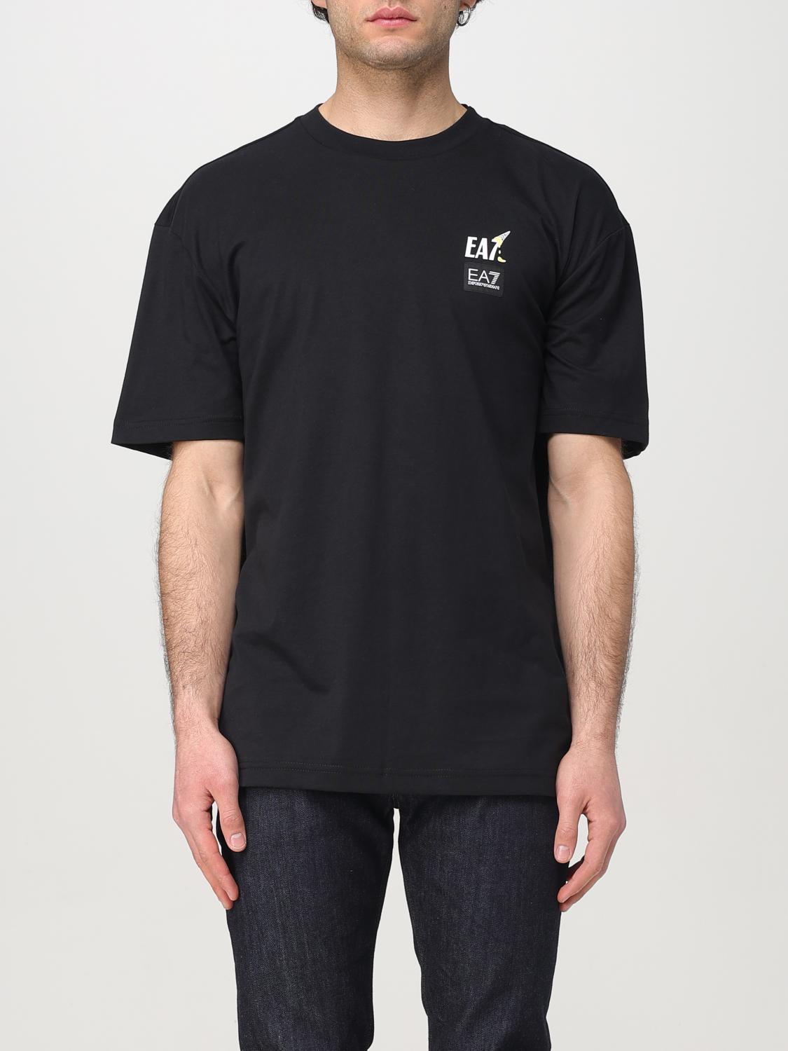 Ea7 T Shirt Men Blue