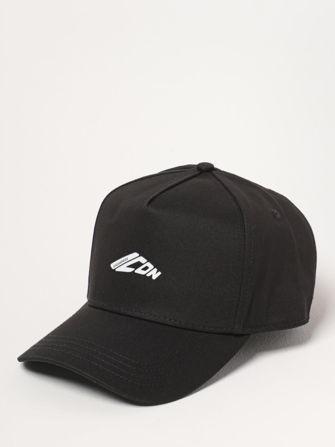 Dsquared2 Hat Men Black