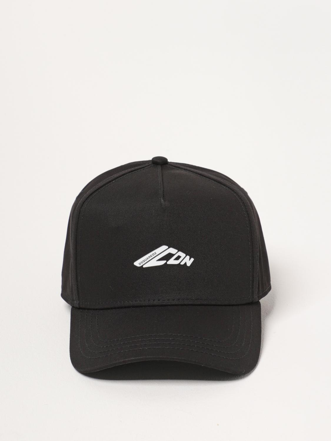 Dsquared2 Hat Men Black