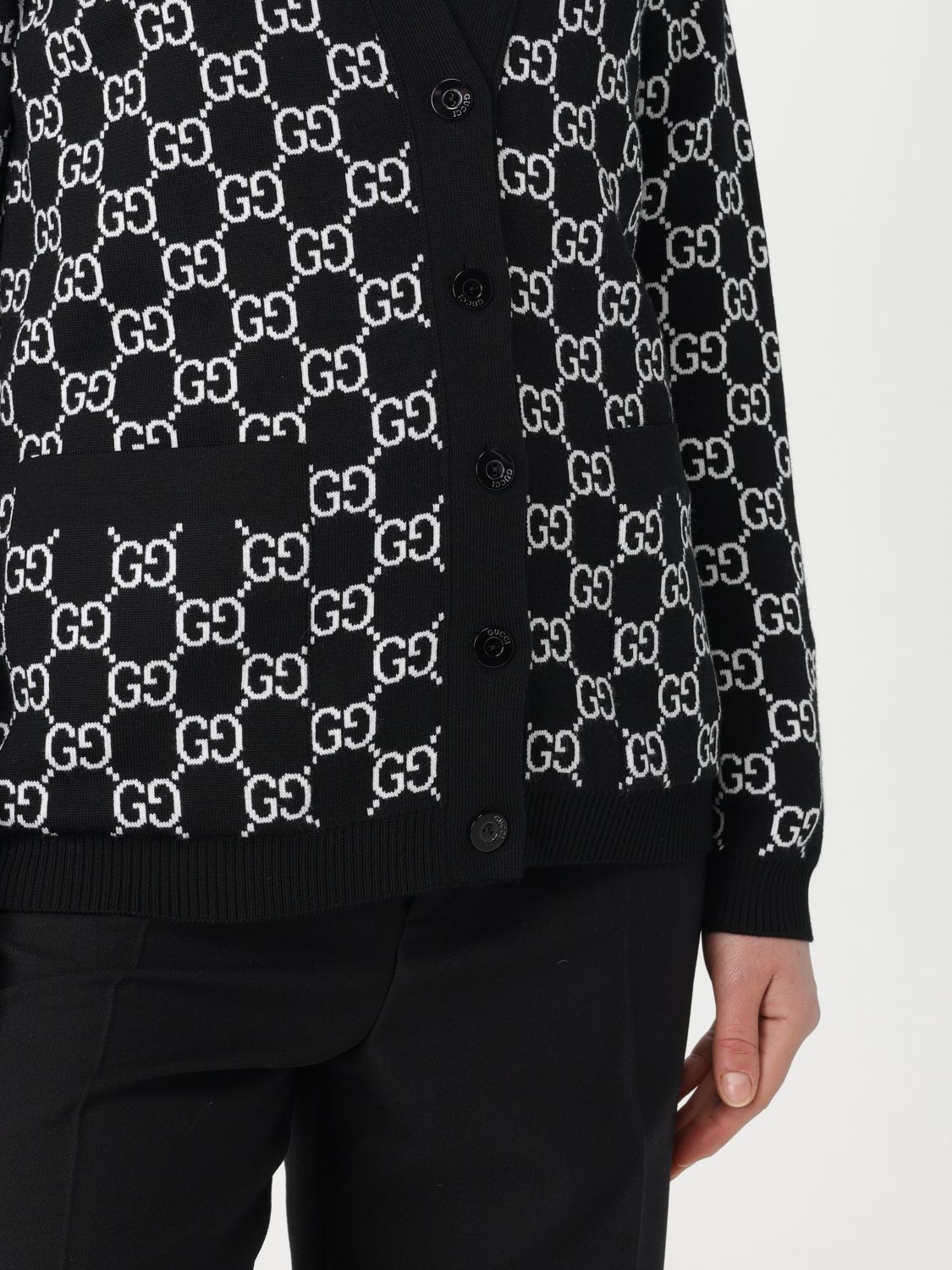 Gucci Cardigan Woman Black