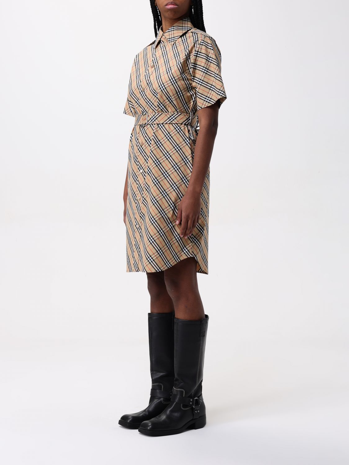 Burberry Dress Woman Sand
