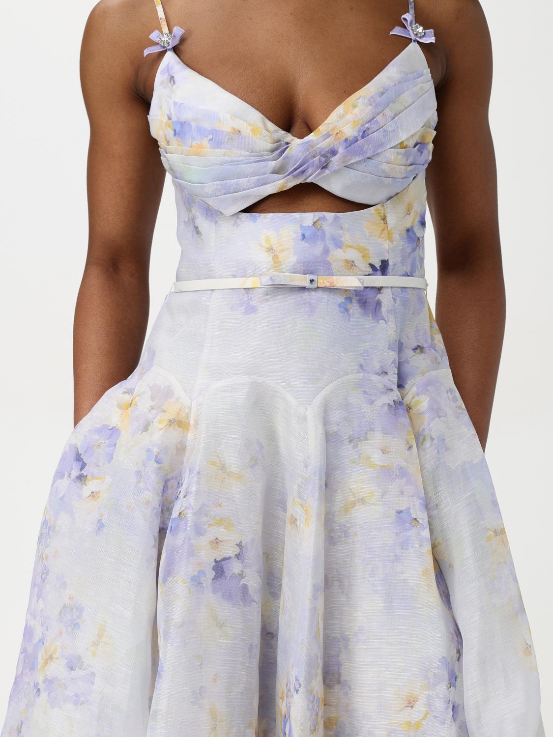 Zimmermann Dress Woman Violet