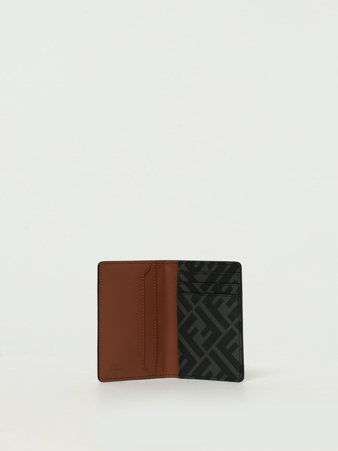 Fendi Wallet Men Brown