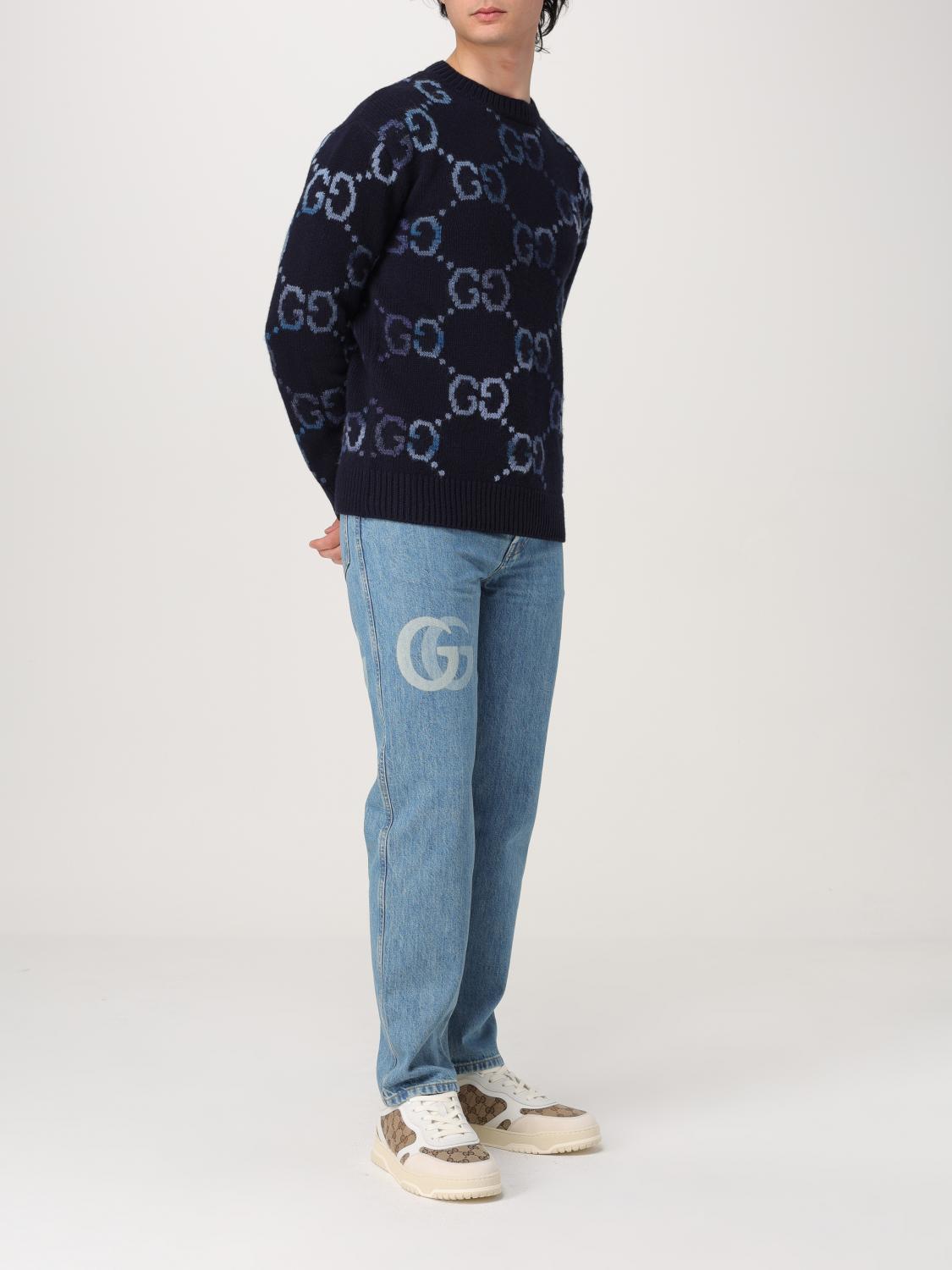 Gucci Sweater Men Blue