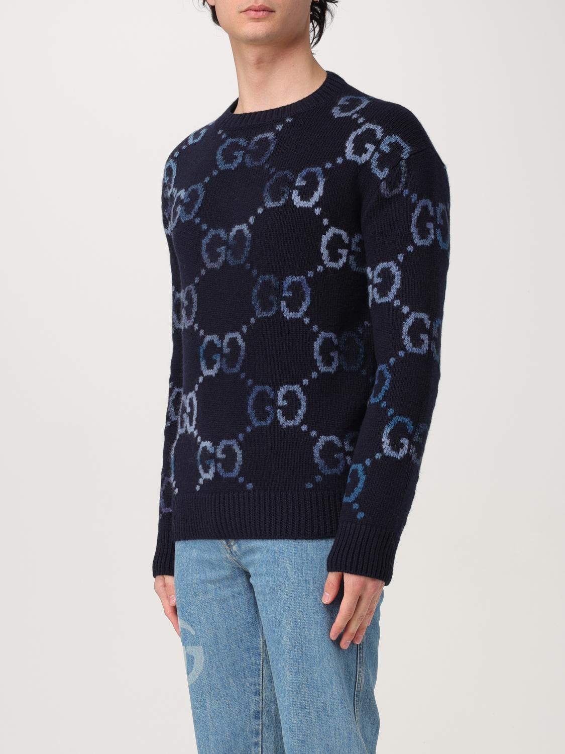 Gucci Sweater Men Blue