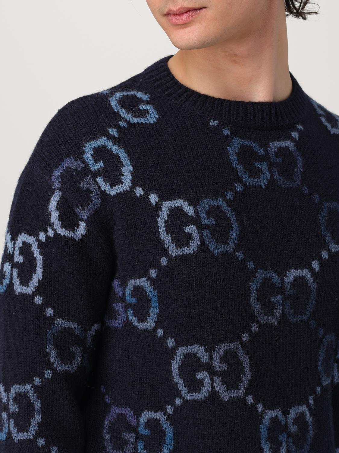 Gucci Sweater Men Blue