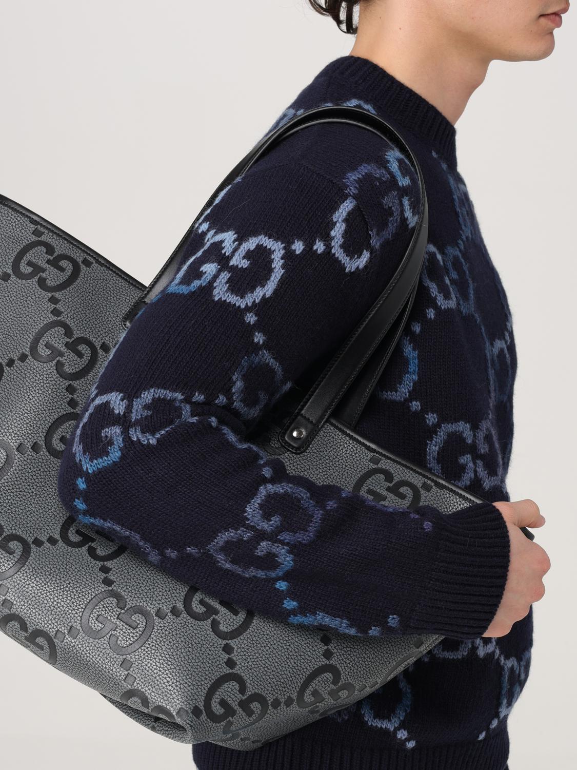 Gucci Shoulder Bag Men Black