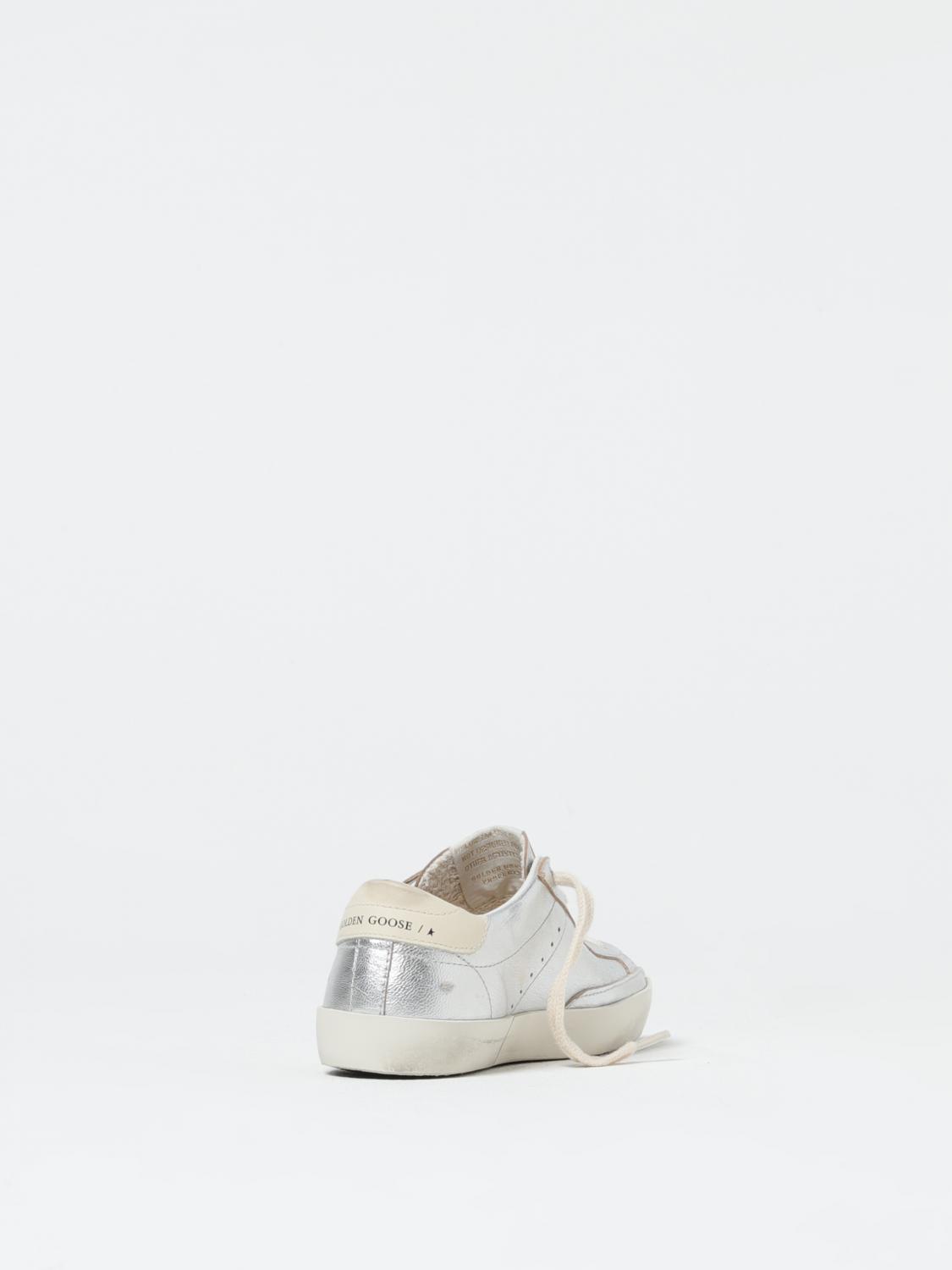 Golden Goose Sneakers Kids Silver